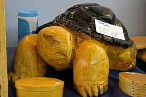 Wood Carved Tortoise